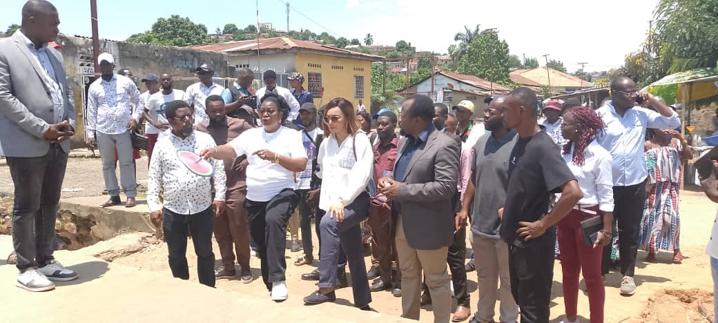 Aménagement du territoire : Mme Carine Oniemba (ANAT) en visite d'inspection à Boma
